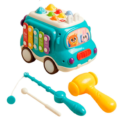 Игрушка музыкальная бизиборд Машинка Om&Mom 41069 1